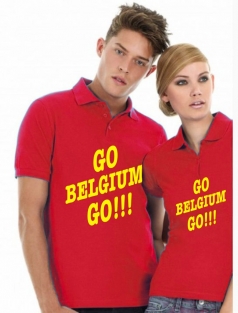 Polo Heren ' Go, Belgium, Go!'